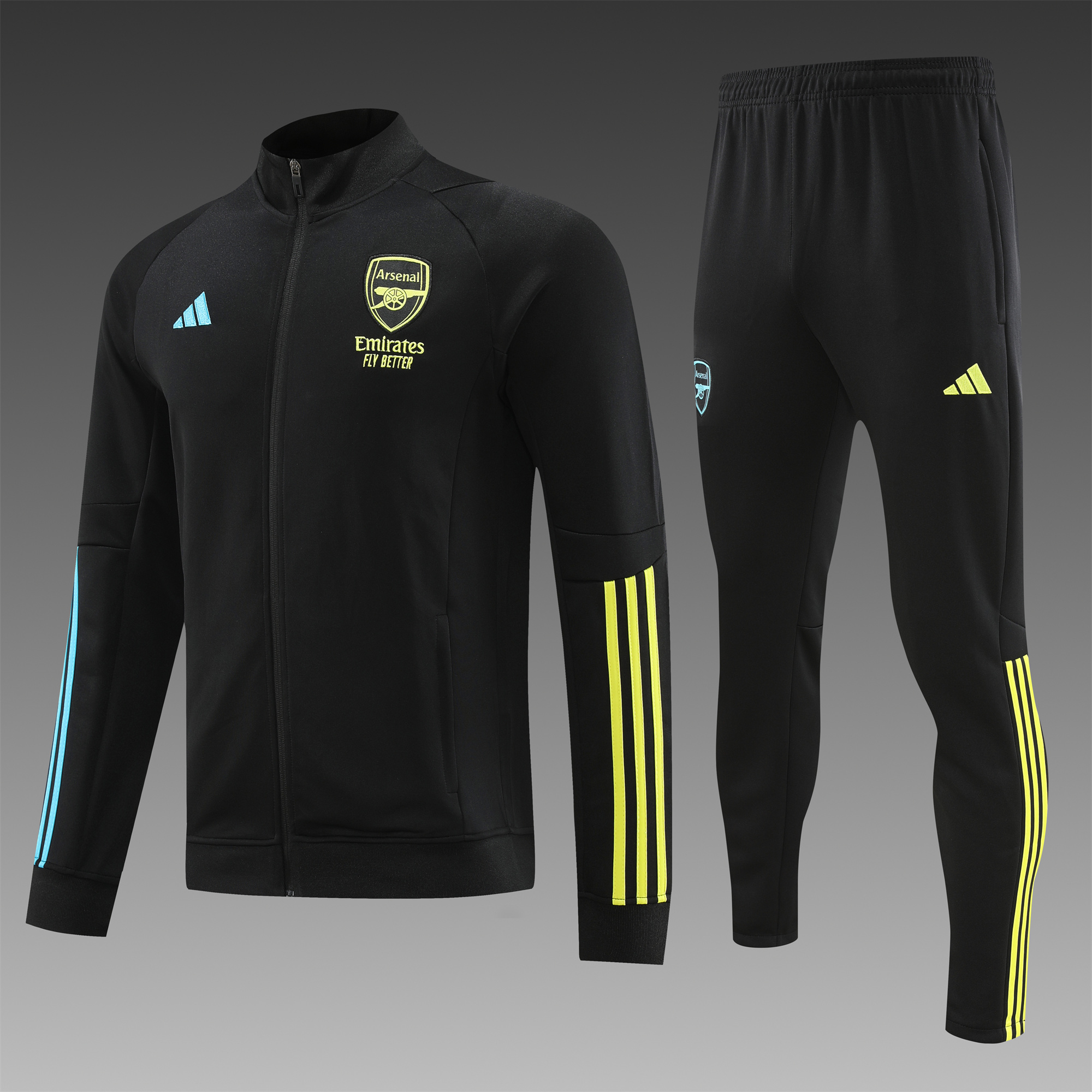 Arsenal 23-24 Jacket Training Tracksuit Black